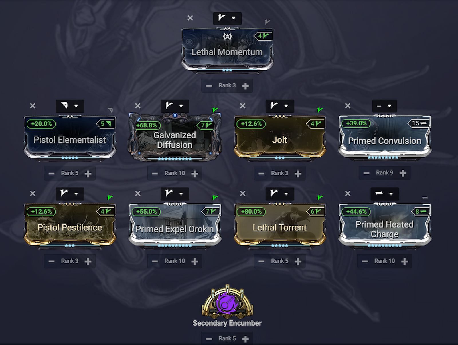 This is our setup to spread death and misery around the map (Image via Overframe)